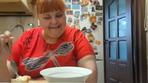 мукбанг  ем домашний творог наслаждаюсь жизнью