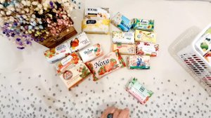 АСМР ШУРШАНИЕ. РАСКЛАДЫВАЮ И ПЕРЕБИРАЮ МЫЛО. ШУРШУ УПАКОВКОЙ!