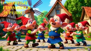 ⭐ ПРЕМЬЕРА 🌈 СМЕШНЫЕ ГНОМИКИ В ДЕРЕВНЕ! Музыкальный мультфильм 🎶