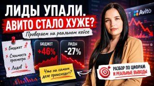 Лиды упали. Бюджет вырос. Авито стало работать хуже? Разбор аккаунта дачные дома и бытовки