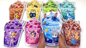💜 Поделки DIY🥛🍨 Зверополис 2 - Распаковка МОЛОЧНОГО ЧАЯ! Самые Милые БОКСЫ!