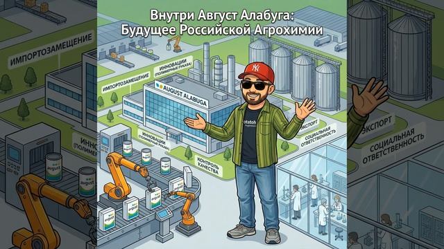 Как агрохимия меняет правила игры: Разбор завода Август