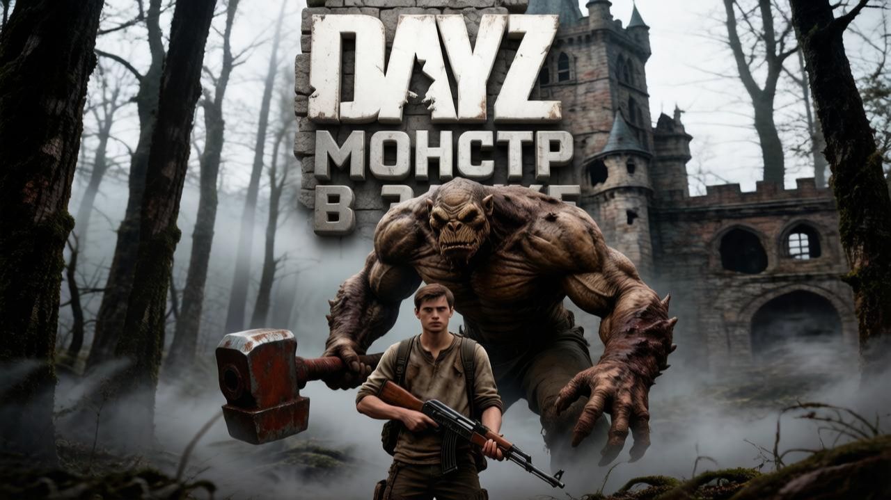DESTROYED WORLD HARD ЧЕРНО | МОНСТР В ЗАМКЕ | DAYZ #4