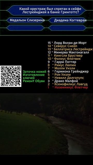Кто ты в "Гарри Поттер и Дары Смерти"  вопрос № 1