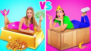 Богатые студенты vs Бедные студенты # Смешные Челленджи от Fun Teen