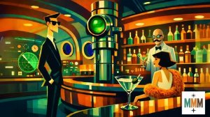 1960s Spy Cocktail Submarine Jazz Lounge ｜  Shaken, Not Submerged
