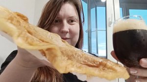 МУКБАНГ \ Настоящие Чебуреки