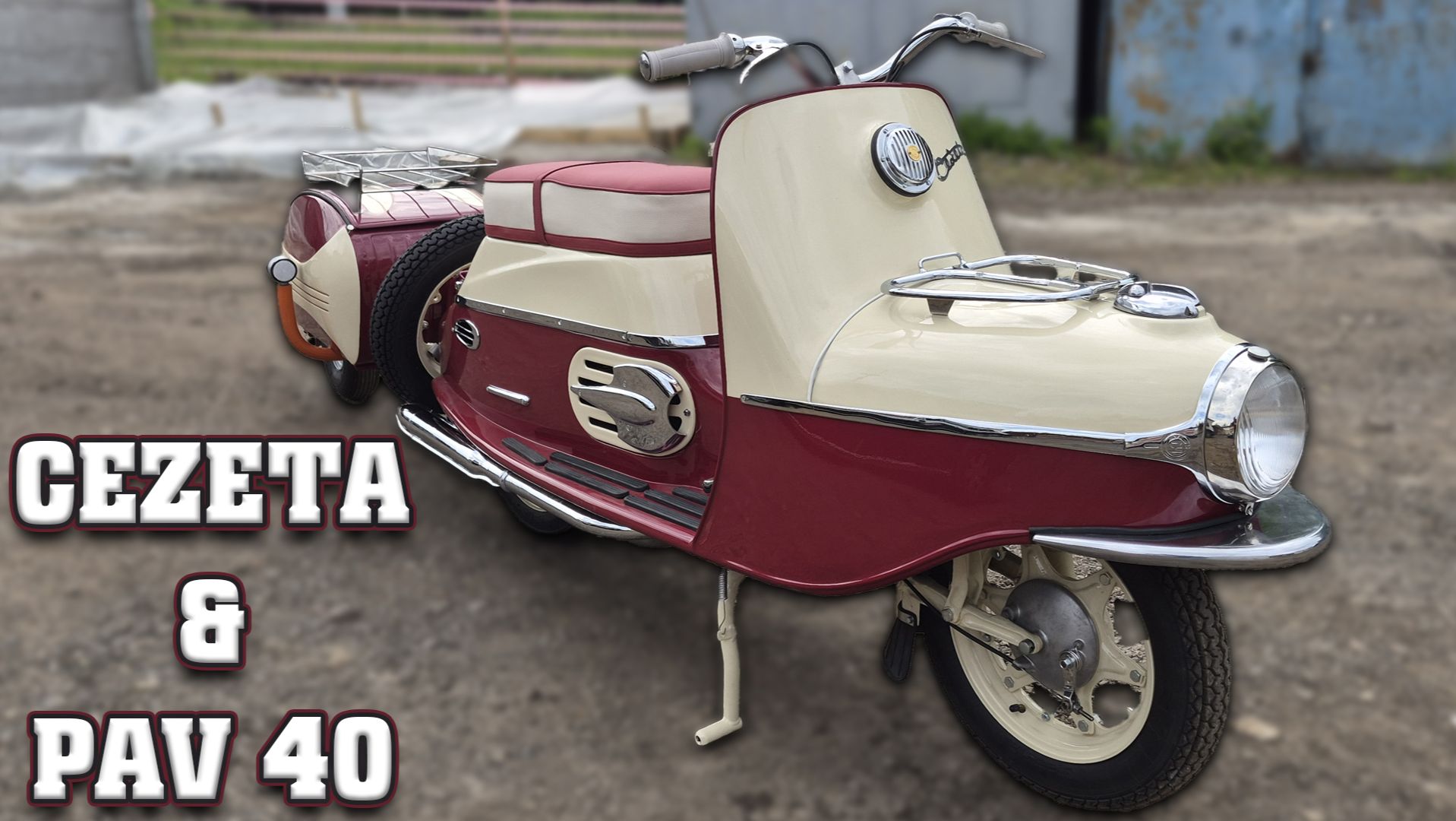 Восстановили Чешскую Красотку! CEZETA 501&PAV 40.