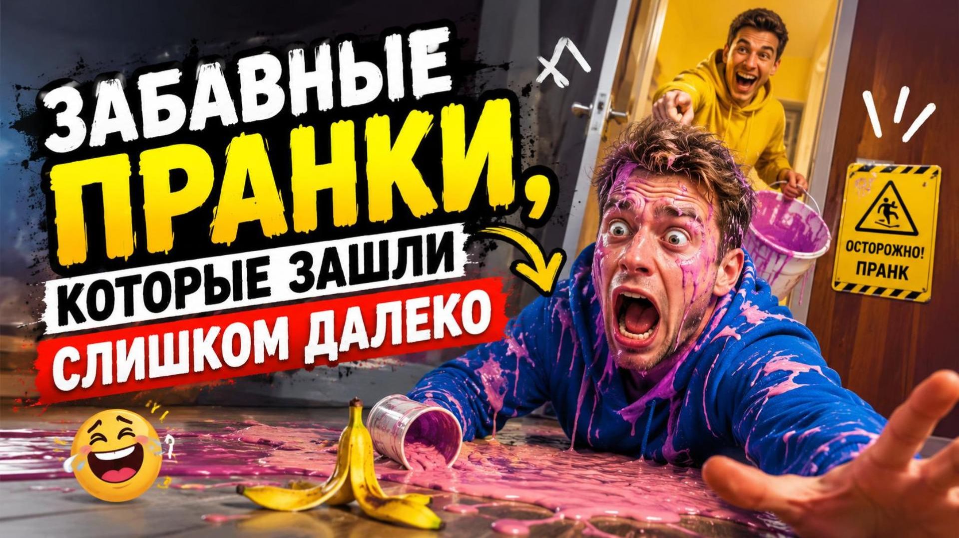 ЗАБАВНЫЕ ПРАНКИ, КОТОРЫЕ ЗАШЛИ СЛИШКОМ ДАЛЕКО!