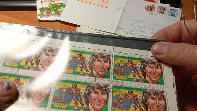 Обмен с Кириллом. Филателия марки хобби Stamp Philately Hobby