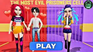 Мира и Джину против Руми Бегут из тюрьмы! 😱🔥 / Roblox Обби