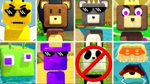 Super Bear Adventure 2024 - Прохождение игры Босс-гусеница