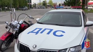 Госавтоинспекторы провели профилактическое мероприятие с представителями городских мотосообществ