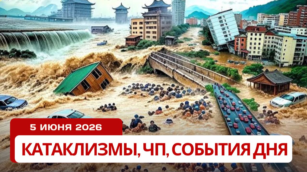 Новости Сегодня 05.06.2026 Катаклизмы за сегодня, ЧП, События дня | Россия США Европа Китай Индия смотреть онлайн