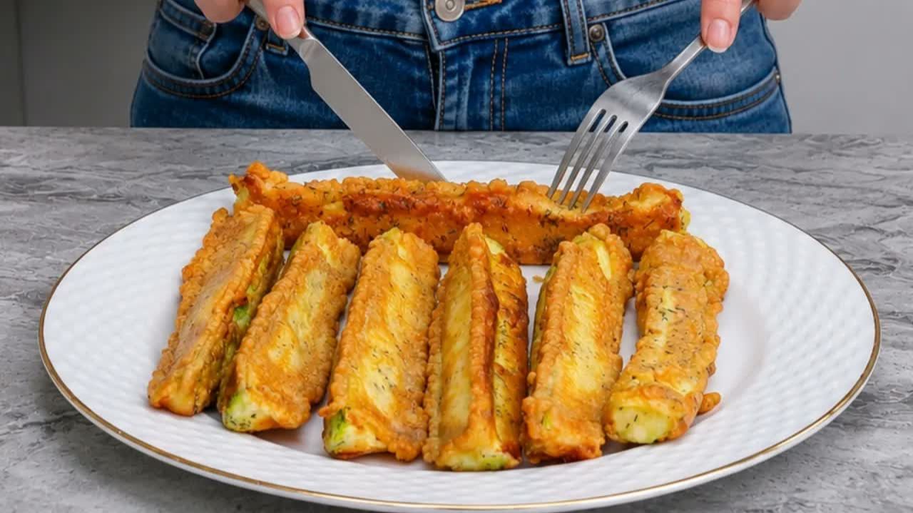 Кабачки с яйцами лучше мяса, готовьте хоть каждый день! Никто не знает этот доступный рецепт для все смотреть онлайн