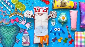 NUMBERBLOCKS 9 ПРЕВРАТИЛАСЬ В РУСАЛКУ ⚡️ ПОСЛЕ РОДОВ ! 🔥