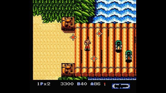 Dendy (Famicom,Nintendo,Nes) 8-bit Heavy Barrel Stage 1 Прохождение