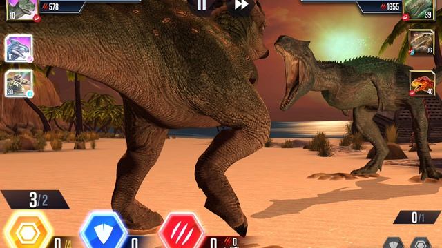 Новый динозавр это Дакотараптор и Скуназавр, « Я играю в Jurassic world the Game » смотреть онлайн