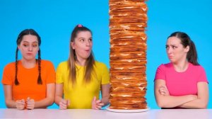 100 Слоев Еды Челлендж # Смешные Ситуации с Едой