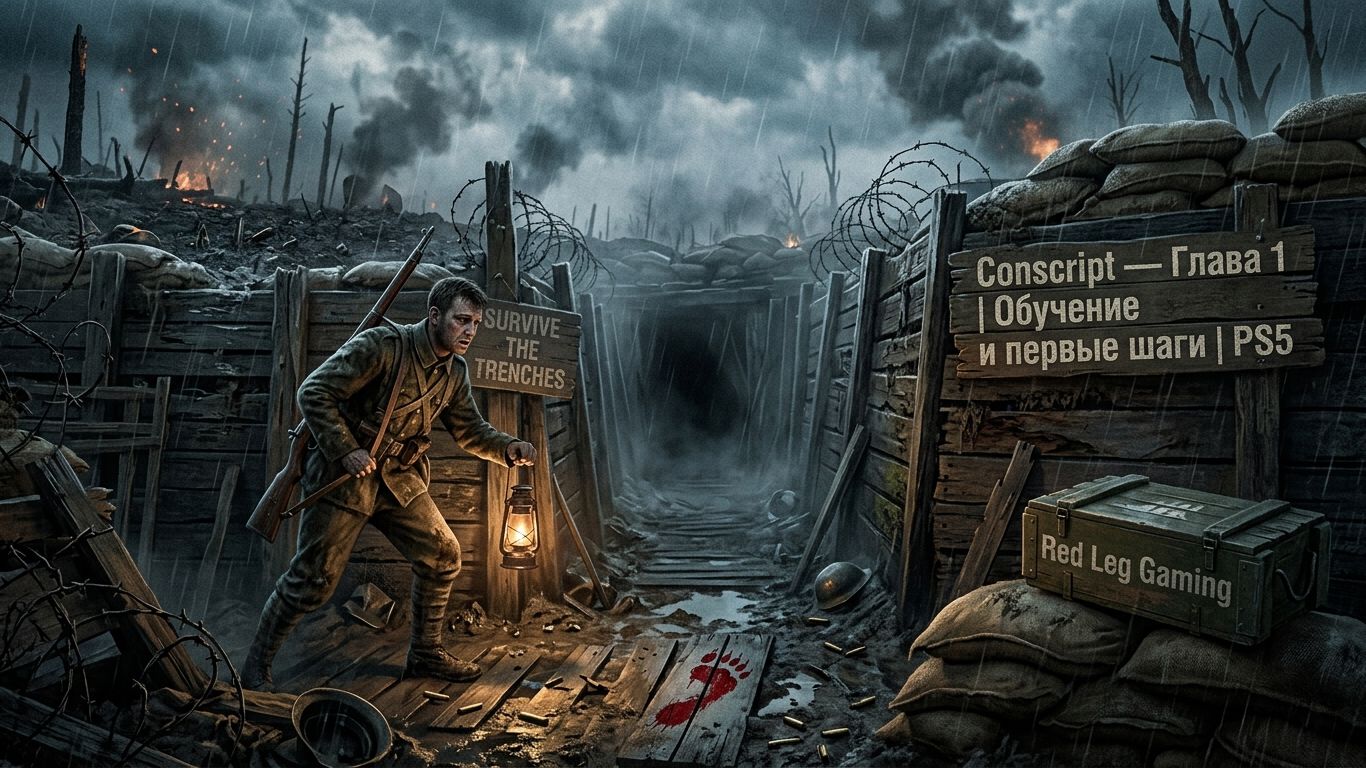 Conscript — First Look | Начало кошмара | PS5 смотреть онлайн