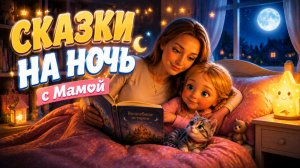 🌙 Сказка на Ночь с Мамой ✨ Мира и Морс Готовятся ко Сну.