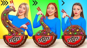 Быстрая Средняя или Медленная Скорость Еды Челлендж # Смешные Челленджи с Едой от Friendly DO
