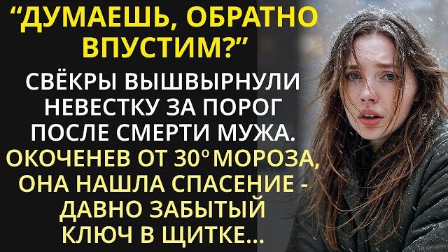 Истории из жизни| Похоронив сына, свекры выгнали меня из квартиры. |Аудио рассказы|Жизненные истории смотреть онлайн