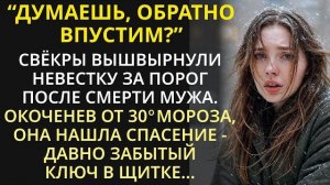 Истории из жизни| Похоронив сына, свекры выгнали меня из квартиры. |Аудио рассказы|Жизненные истории