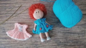 Платье для маленькой феи 14 см