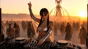 DJ-сет Burning Man в стиле гипнотического дарк-хауса | Атмосферный мелодичный техно-микс.