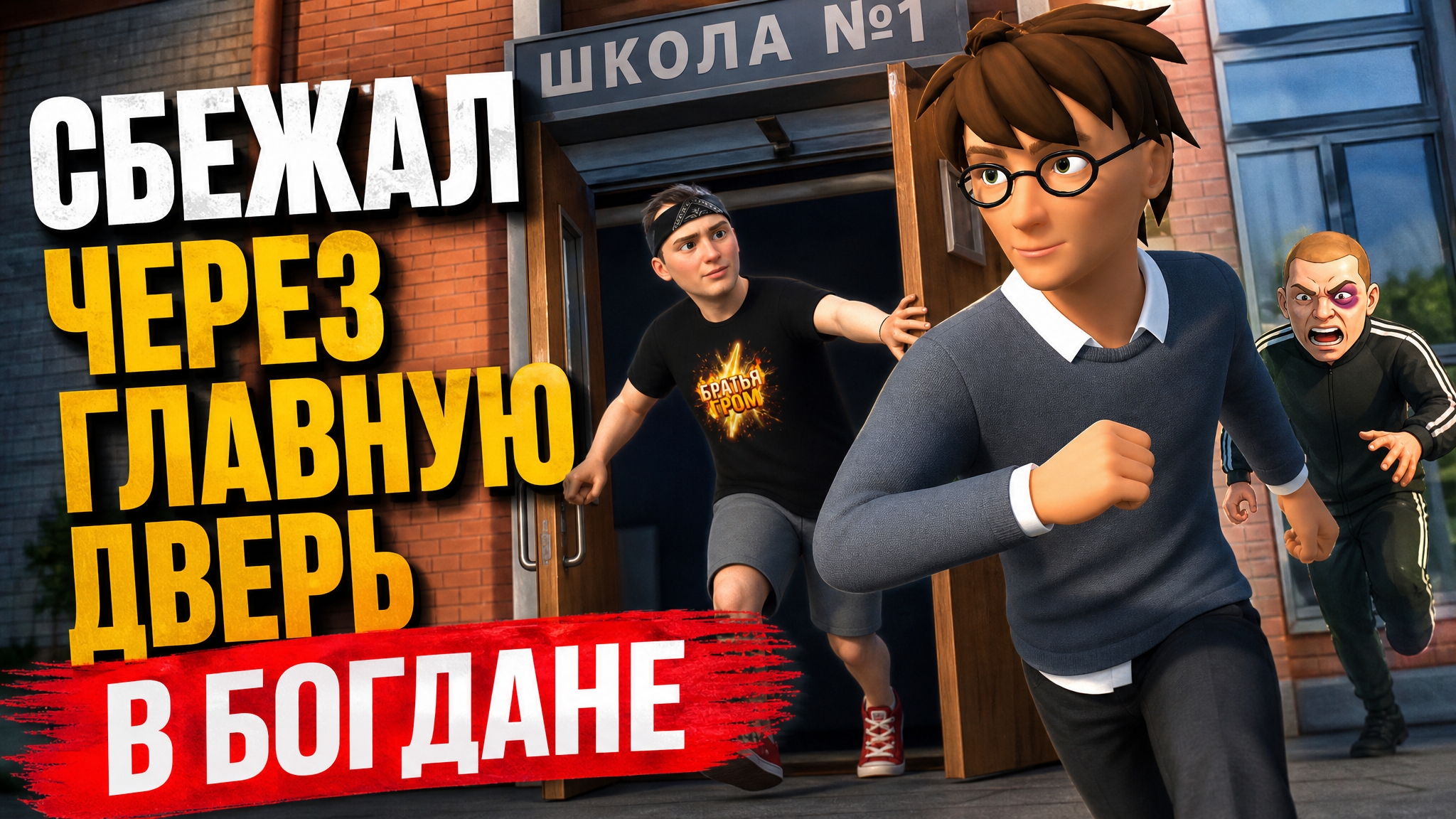 ⚡СБЕЖАЛ ОТ АДИКА ЧЕРЕЗ ГЛАВНУЮ ДВЕРЬ! 👀 Побег от Богдана смотреть онлайн
