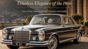 Шпонирование Салона Авто Mercedes W 111 / 1970 г.( Приносящий Удачу). Руслан Мастеровой. До и После.
