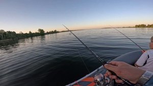 РЫБАЛКА НА ОЗЕРЕ УТКУЛЬ..ЛОВЛЯ ЩУКИ В ЖАРУ. Рыбалка с Сыном