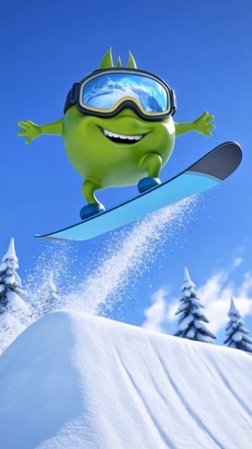 Хелпик любит сноуборд 🏂