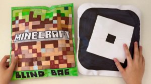 [💚ПОДЕЛКИ DIY🩶] ROBLOX и MINECRAFT Распаковка ЗАКРЫТЫХ Боксов АСМР!