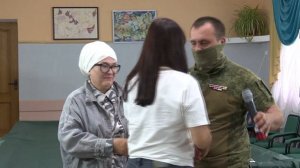 Боец поблагодарил земляков за поддержку
