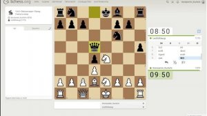 Партии в шахматы на сайте lichess – запись №2 - 3of27