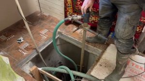 Абиссинская скважина в кессоне