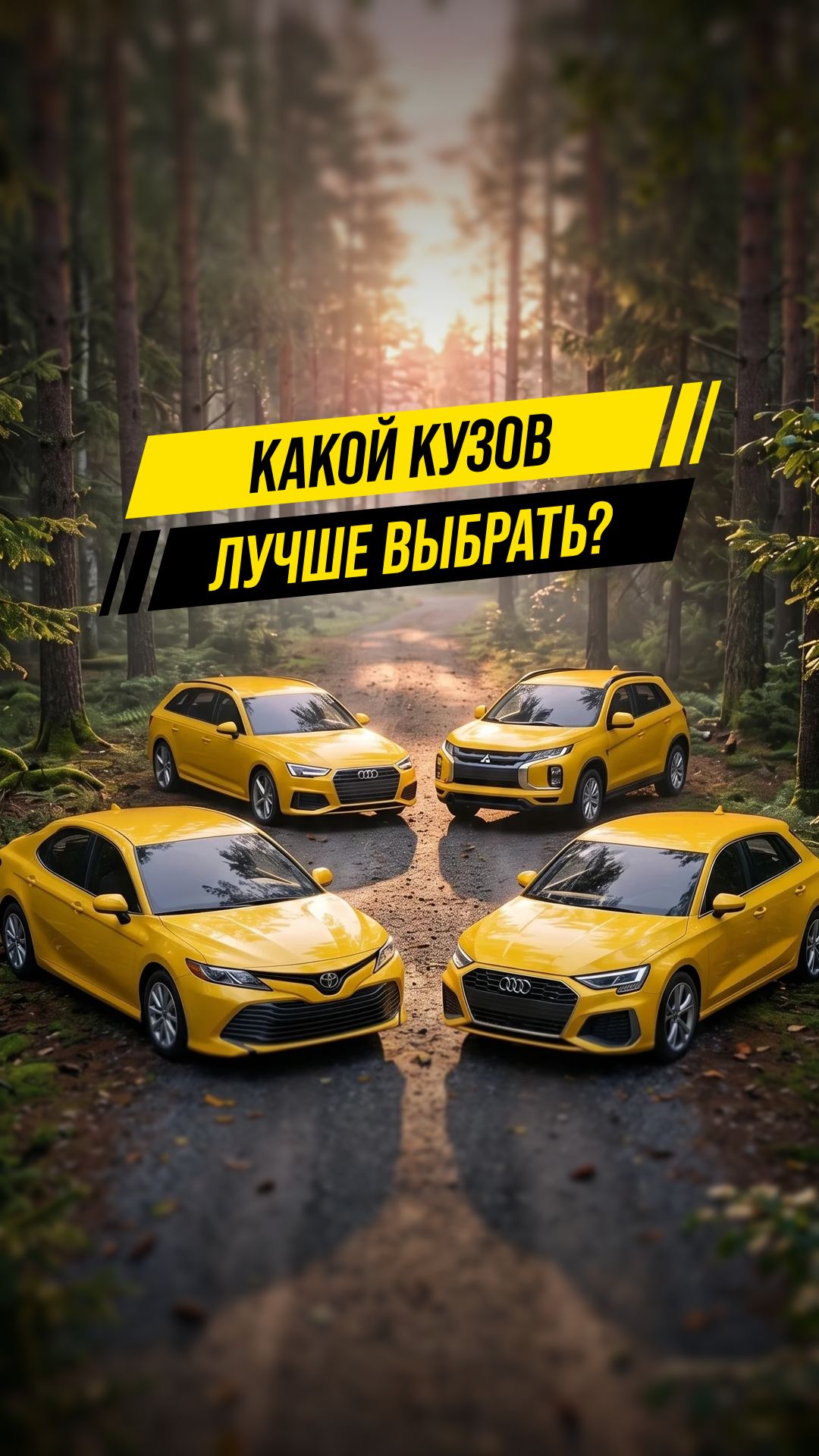 Какой кузов выбрать? Разбираемся за 1 минуту!