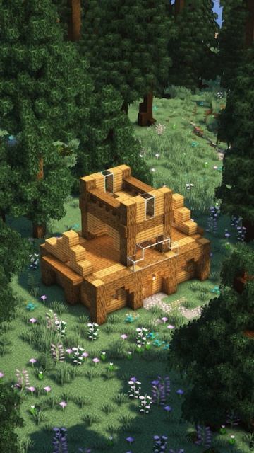 How to Build a Woodland House in Minecraft