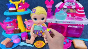 Игровой кухонный набор, коллекция игрушек Дисней! Распаковка и Обзор ярких игрушек! Мультики!