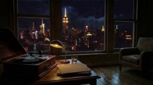 New York Never Looks Back ｜ Rainy Night Jazz