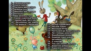 Лучшие детские песенки из советских мультфильмов для детей веселые песенки для малышей