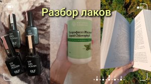 ВЛОГ: УБОРКА В ЛАКАХ/ХЛОРОФИЛЛ