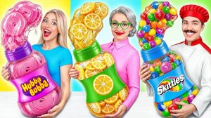 Кулинарный Челлендж# Я против Бабушки # Удивительные Кулинарные Моменты от Multi DO Joy