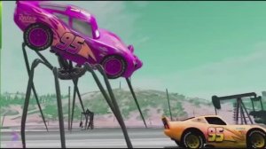 МУЛЬТИКИ ПРО МАШИНКИ Маквин на паучьих лапах танцует COFFIN DANCE 🕸️🚗