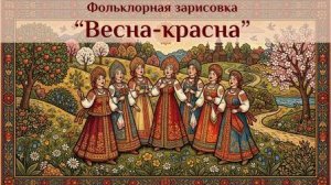 Фольклорная зарисовка «Весна-красна»