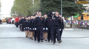 Парад юнармейцев, кадетов и воспитанников д/садов Новоторъяльского округа на пл.Мира - 09.05.2026 г.
