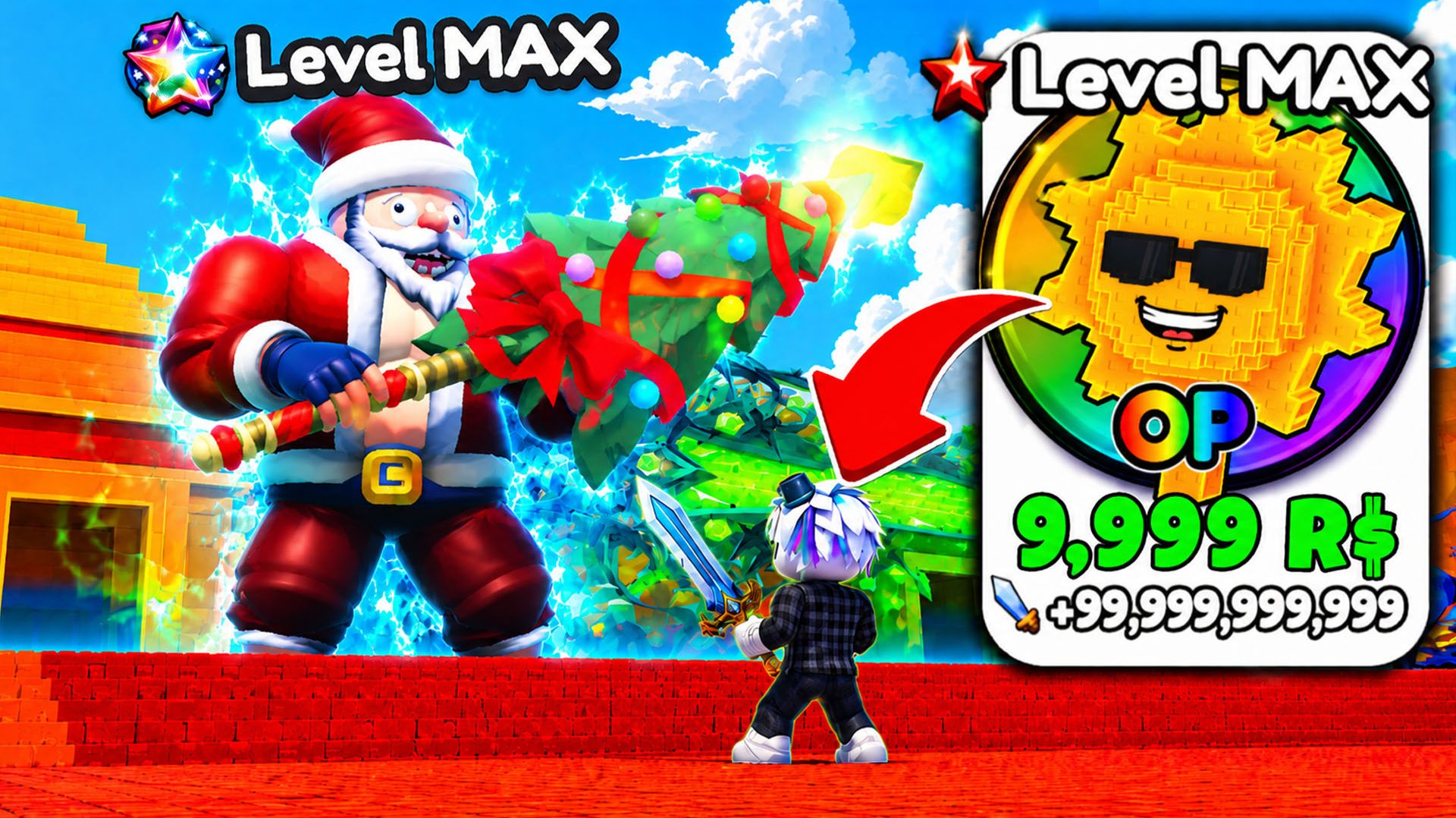😱ЭТОГО БОССА НЕВОЗМОЖНО УБИТЬ, НО Я ПОТРАТИЛ 199 ЧАСОВ ЧТОБЫ ЭТО СДЕЛАТЬ в ROBLOX Lucky Block Rush смотреть онлайн