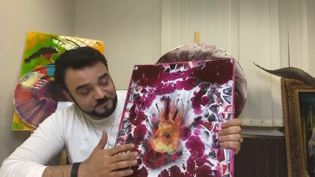 Моя рука  Живопись Мехди Эбрагими Вафа